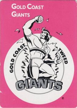 1988 Scanlens #119 Crest - Giants Front
